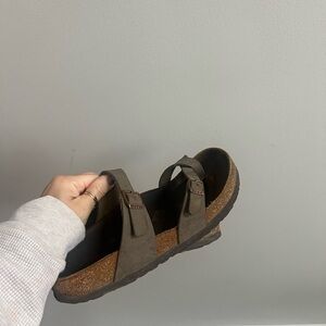 Birkenstock Brown Sandals Cork Footbed Comfort